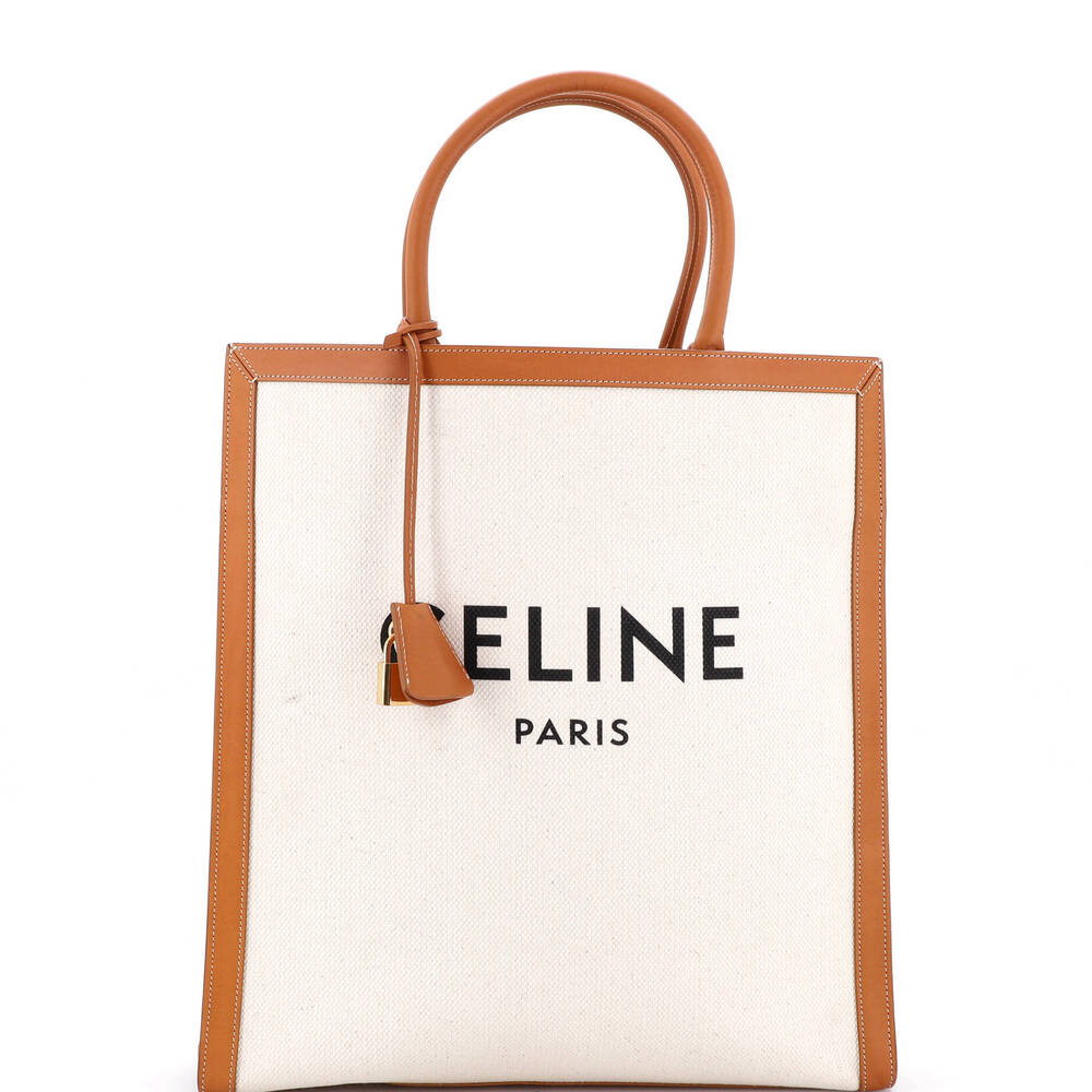 Celine Vertical Cabas Tote Canvas With #241824C99B
